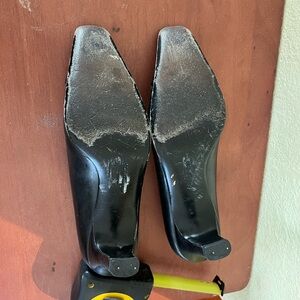 Vintage SALVATORE FERRAGAMO - Women leather and patent size 8b